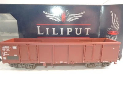++ E92 H0 Liliput L224411 Hochbordwagen Eaos DB NEM KK - wie neu - Bild 1 von 4