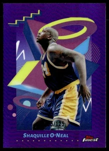 2024-25 Topps Finest Rare Purple Refractor Shaquille O'Neal 005/125 #237 - Picture 1 of 2