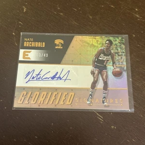 NATE ARCHIBALD  HAND SIGNED CERTIFIED GENUINE AUTHENTIC COLLECTIBLE CARD /49 - Picture 1 of 2