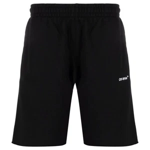 Off-White Diag Helvetica Sweatshort Black - Bild 1 von 2