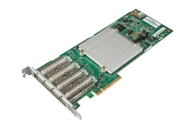 Network interface card Netapp X2069-R6 4x12Gb QSFP PCIe x8 ADAPTER 110-00401+A0 - Image 1 of 3