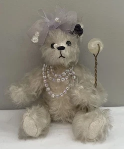 Annette Funicello Bubbles 7.5" Mohair Fully Jointed LE Mohair Logo Pin Read - Picture 1 of 10
