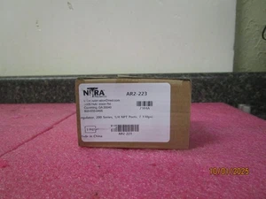 NUOVO! Regolatore automatico diretto Nitra serie 200 porte 1/4NPT 7 130psi AR2-223 - Foto 1 di 8