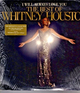 WHITNEY HOUSTON on LP " I WILL ALWAYS LOVE YOU " funk soul pop - Picture 1 of 1