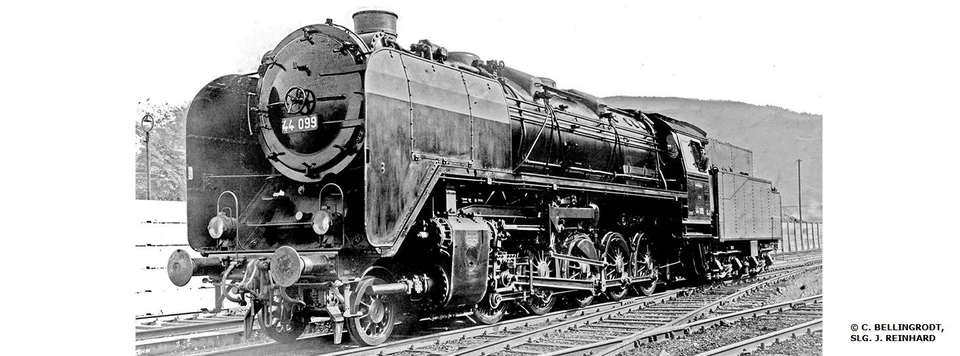 Brawa H0 70038 - Güterzuglok BR 44 DRG, Ep. II, Digital EXTRA, Sound   Neuware - Bild 1 von 1