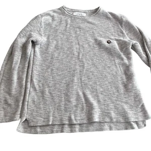 Zara boys tan neutral lightweight sweater size 6 - Picture 1 of 5