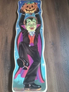 Arte de patio de Halloween vintage PLÁSTICOS DE IMPACTO 2000 Y2K vampiro - Imagen 1 de 10