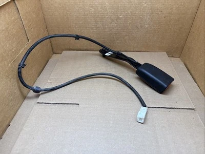 2008-2012 Honda Accord Front Left Driver Side Seat Belt Seatbelt Buckle Black - Image 1 of 4