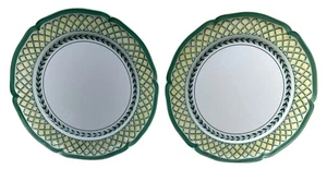 2 platos de cena Villeroy & Boch naranja jardín francés Alemania - Imagen 1 de 6