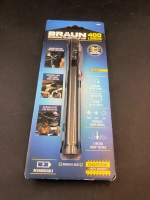 NUEVO Braun Recargable 3 en 1 Pluma Luz 400 Lúmenes con Luz UV - Envío Gratis Foto 1 de 2