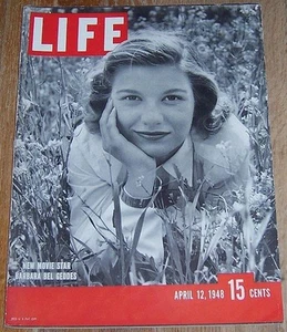 Life Magazin 12. April 1948 Barbara Bel Geddes Frühling George Marshall Hollywood - Bild 1 von 1