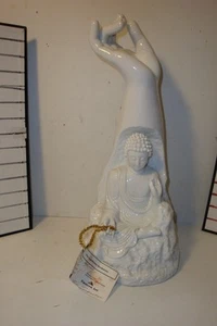 Vintage large ceramic buddha illumination tea light - Picture 1 of 19