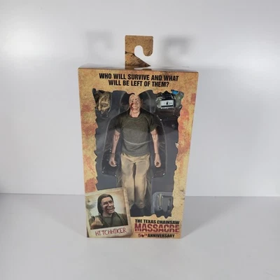 Figura de acción autoestopista Neca Texas Chainsaw Massacre 50 aniversario Foto 1 de 4