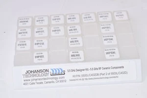 NEU Johanson Technology 5500L/C402Db 5,5 GHz Designer-Kit - Keramikkomponenten  - Bild 1 von 3