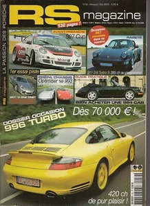 RS MAGAZIN 59 TEST PORSCHE 997 GT3 CUP 2006 996 TURBO S 964 TURBO S 964 CAB - Bild 1 von 2