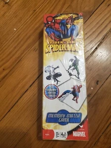 MARVEL Spider Sense SPIDERMAN Memory Match Game 72 Cards/Instructions Ages 3+ - Picture 1 of 3