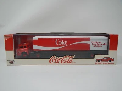 M2 Machines Coca-Cola 1970 Ford C-600 & 1970 Ford Mustang Boss 302 70S01 - Image 1 of 4