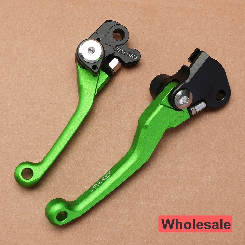Alavanca de embreagem de freio de mão para motocross par CNC para KAWASAKI KX 65 85 100 112 125 250 - Imagem 1 de 4