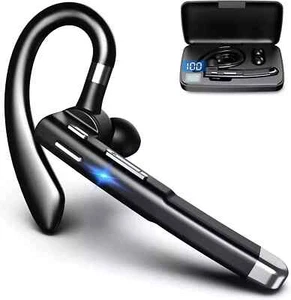 Trucker Wireless Mic Bluetooth Noise Cancelling Headset Earpiece New - Photo 1 sur 7