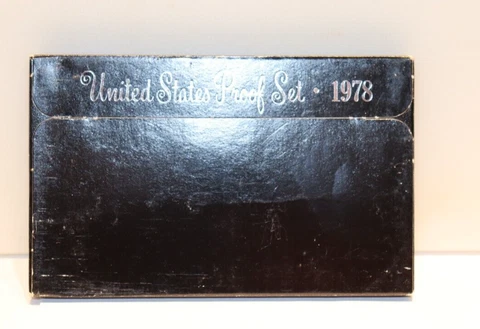 1978 S US Proof Set (6) Coins Original Nice Cover