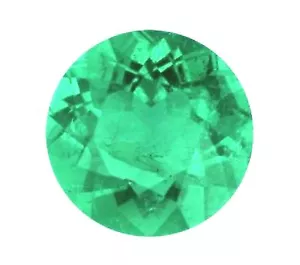 Natural Green Emerald Round Cut 1.75mm Gem Gemstone - Picture 1 of 1