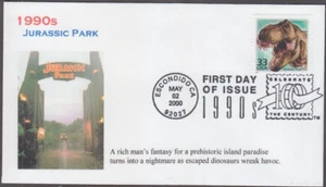 USA # 3190k.1 FDC - STEVEN SPIELBERG's CLASSIC MOVIE JURASSIC PARK - Picture 1 of 1