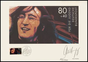 EDICIÓN ARTE 1988 BRD 1363 JOHN LENNON - ¡EDICIÓN SOLO 1.000!! - Imagen 1 de 3
