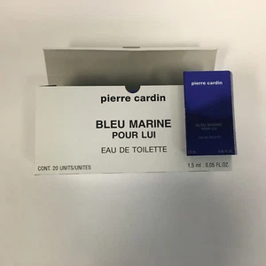 ( 6 ) Pierre Cardin Bleu Marine Pour Lui Eau De Toilette - Picture 1 of 3