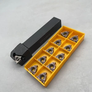 SER1616H16 CNC Lathe Carbide Indexable Threading Turning Tool + 10pcs 16ER AG60 - Picture 1 of 8