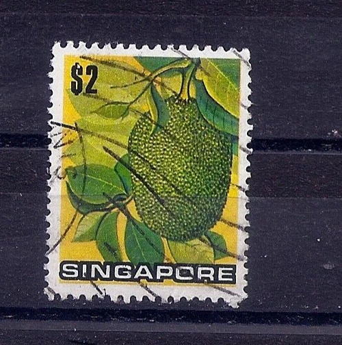 99c Starts - SINGAPORE - $2 Jackfruit Scott 199 SG 222 Fine Used - Image 1 of 1