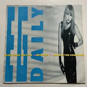 E G Daily Mind Over Matter Vinyl Record 12” 45 RPM Maxi Single X-13325 A&M 1985 - Picture 1 of 24