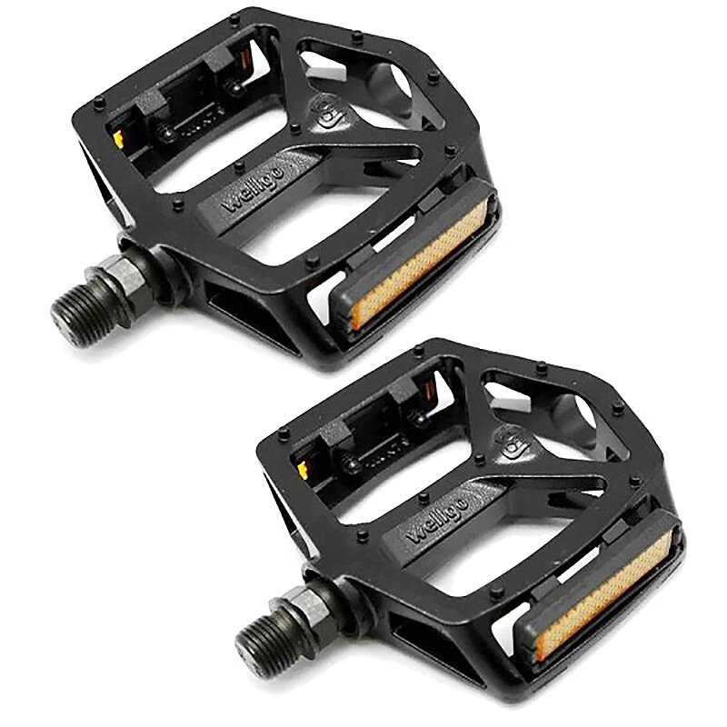 Wellgo B249DU Bicicleta MTB Bicicleta de montaña Pedales planos de aleación - 9/16 Foto 1 de 1