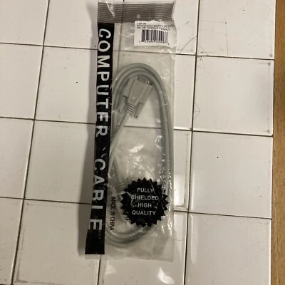 06' VGA/PS2 MONITOR EXTN. HD DB 15 MALE-FEMALE  130-06 - Image 1 of 3