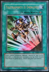 Yu-Gi-Oh! Teletrasporto di Emergenza - TDGS-IT053 - Ultra Rara ITALIANO #2 - Picture 1 of 3