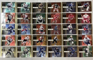 1998-99 BLACK DIAMOND WINNING FORMULA HOCKEY COMPLETE GOLD INSERT SET 1-30 RARE - Picture 1 of 10