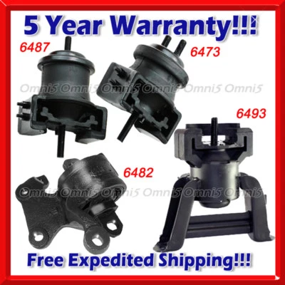 K796 Fit 1995-2002 Mazda Millenia 2.3L, juego de montaje de motor y transmisión 4 piezas Foto 1 de 4