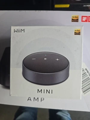 WiiM Mini AirPlay2 Wireless Hi-Res Audio Streamer Preamplifier Wifi Bluetooth - image 1 of 3