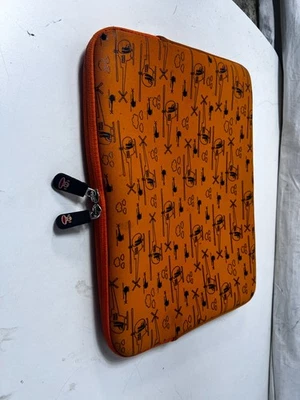 "Tablet/portátil/manga Mac Paul Frank neopreno 13"" X 9 1/2"" helicópteros naranja" Foto 1 de 4