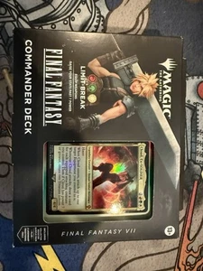 Magic The Gathering Final Fantasy VIl 7 Commander Deck Limit Break - Picture 1 of 4