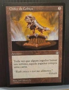 mtg HORN OF GREED NM Portuguese Stronghold - Picture 1 of 2