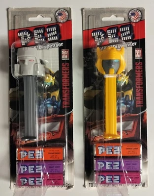 Pez Transformers Set de 2 2015 Nuevo en Tarjeta Megatron,Bumblebee Foto 1 de 2