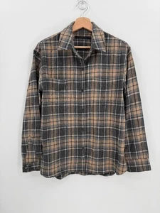 Sobrecamisa Jenni Kayne Mujer O’Keeffe Mezcla Lana Talla Mediana Acogedora Capa Diseñadora - Imagen 1 de 10