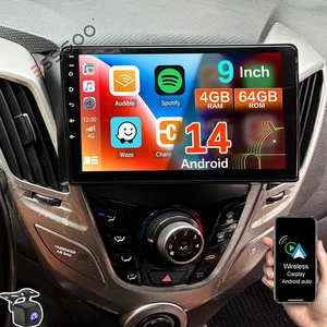 4+64 GB CarPlay para Hyundai Veloster 2011-2017 Android estéreo de coche GPS con cámara - Imagen 1 de 13