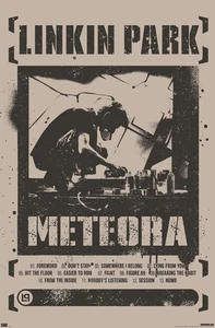 Trends International Linkin Park - Meteora Wandposter, 34"L x 22,4"B, ungerahmt - Bild 1 von 5