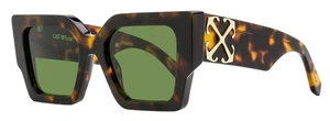 Off-White Square Catalina Sunglasses OERI128 6055 Havana 55mm - Picture 1 of 3