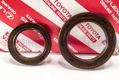 Genuine Hiace LXH28 Hilux LN106 LN105 2L 3L Front Crankshaft & Camshaft Oil Seal - Image 1 of 4