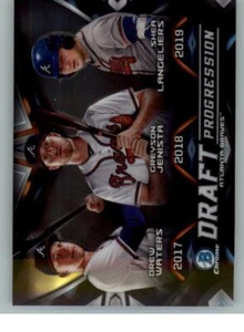 2019 Bowman Chrome   #DPRATL Waters/Greyson Jenista/Shea Langeliers (ref 129850) - Picture 1 of 2