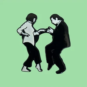 Enamel Pin - Pulp Fiction Dance - Picture 1 of 3