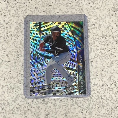 2021 Panini Chronicles Revolution Fractal #98 Eloy Jimenez Chicago White Sox MLB - Image 1 of 2