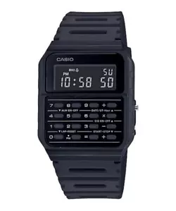 Reloj CASIO CALCULATOR CA-53WF-1BDF Calculadora Silicona Negro Vintage - Imagen 1 de 1